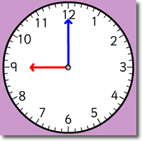 orari antimeridiani con intervalli di un minuto