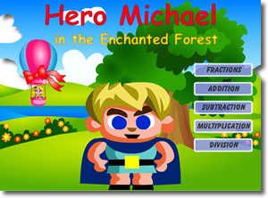 L'eroe Michael nella foresta incantata