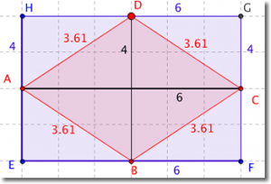 Quadrilateri con le diagonali perpendicolari