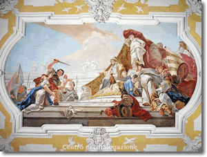 'Il Giudizio di Salomone' - Udine, Palazzo Arcivescovile 