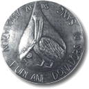 Dritto - Medaglia celebrativa del XXXVIII Congresso provinciale dell'Associazione Friulana Donatori di Sangue, 1996 bronzo fusione 175 mm