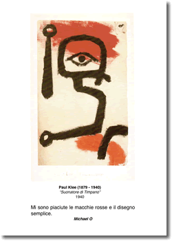Paul Klee 'Suonatore di timpano' 1940