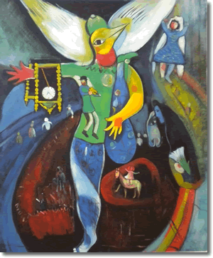 Il giocoliere - Marc Chagall
