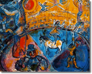 The Horse Circus - Marc Chagall