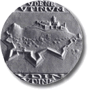 Dritto - Millenario della città di Udine, 1983 bronzo fusione 70mm