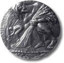 Rovescio - La fame nel mondo, 1985 bronzo fusione 110 mm