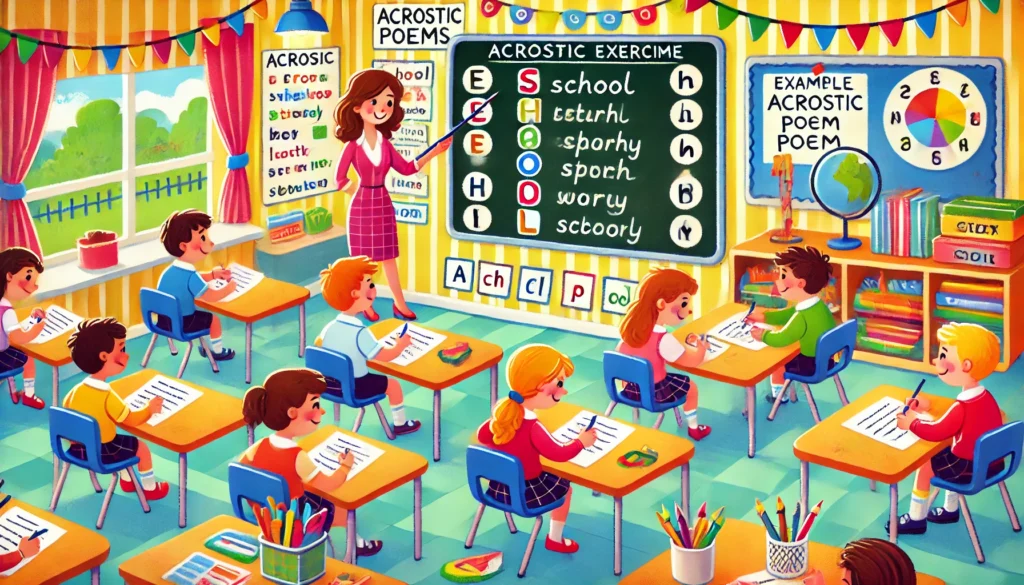 Acrostico Scuola Primaria