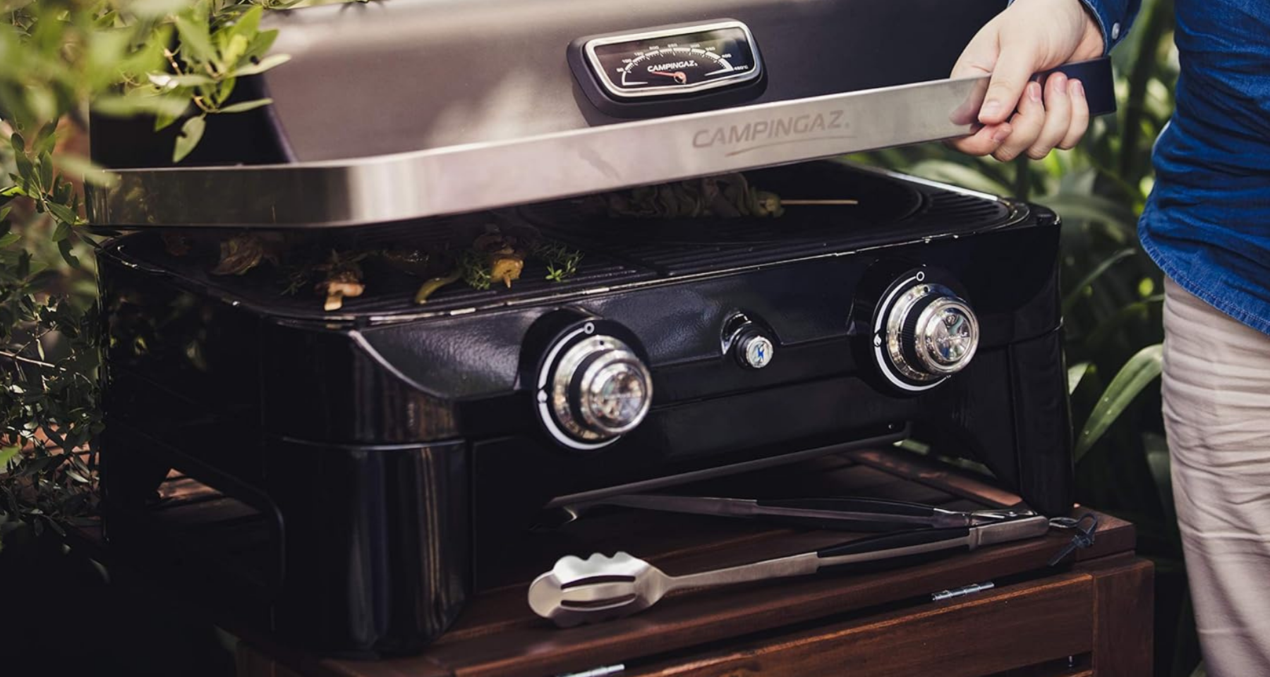barbecue a gas da appoggio