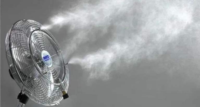 ventilatore nebulizzatore