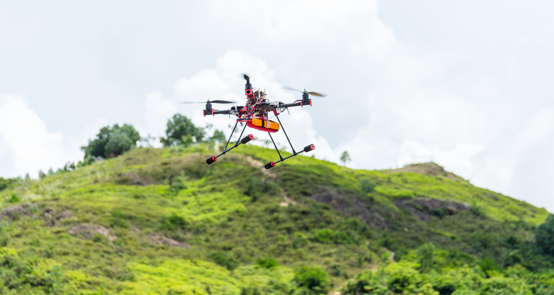 drone con GPS