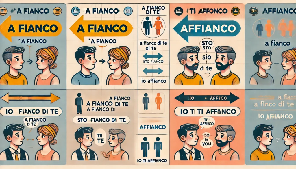 A fianco o affianco A fianco o affianco