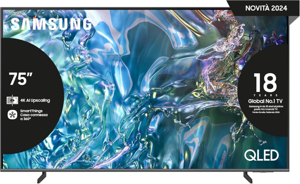 Samsung TV QE75Q64DAUXZT QLED 4K Samsung TV QE75Q64DAUXZT QLED 4K