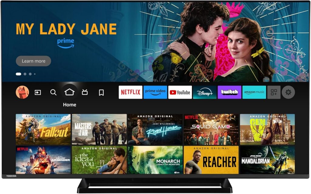 Toshiba Smart Fire TV 50 Pollici Ultra HD 50UF3F63DAR Toshiba Smart Fire TV 50 Pollici Ultra HD 50UF3F63DAR