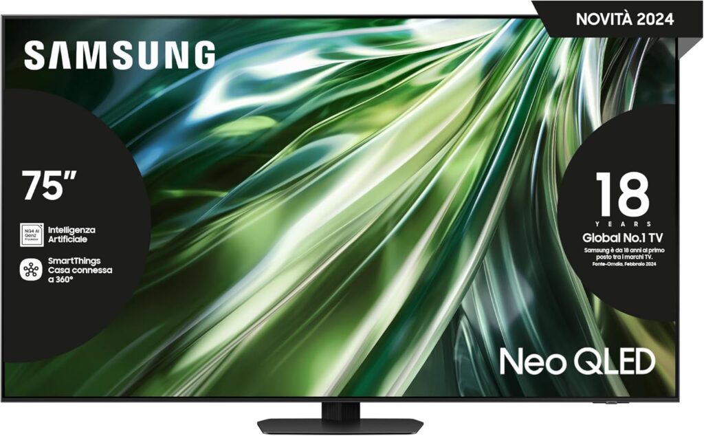 Samsung QE75QN90DATXZT Neo QLED 4K Mini LED Samsung QE75QN90DATXZT Neo QLED 4K Mini LED