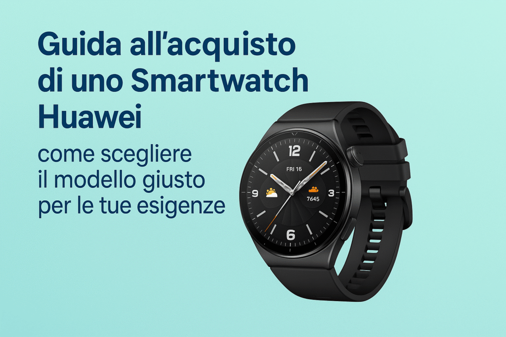 Guida all'acquisto di uno smartwatch Huawei
