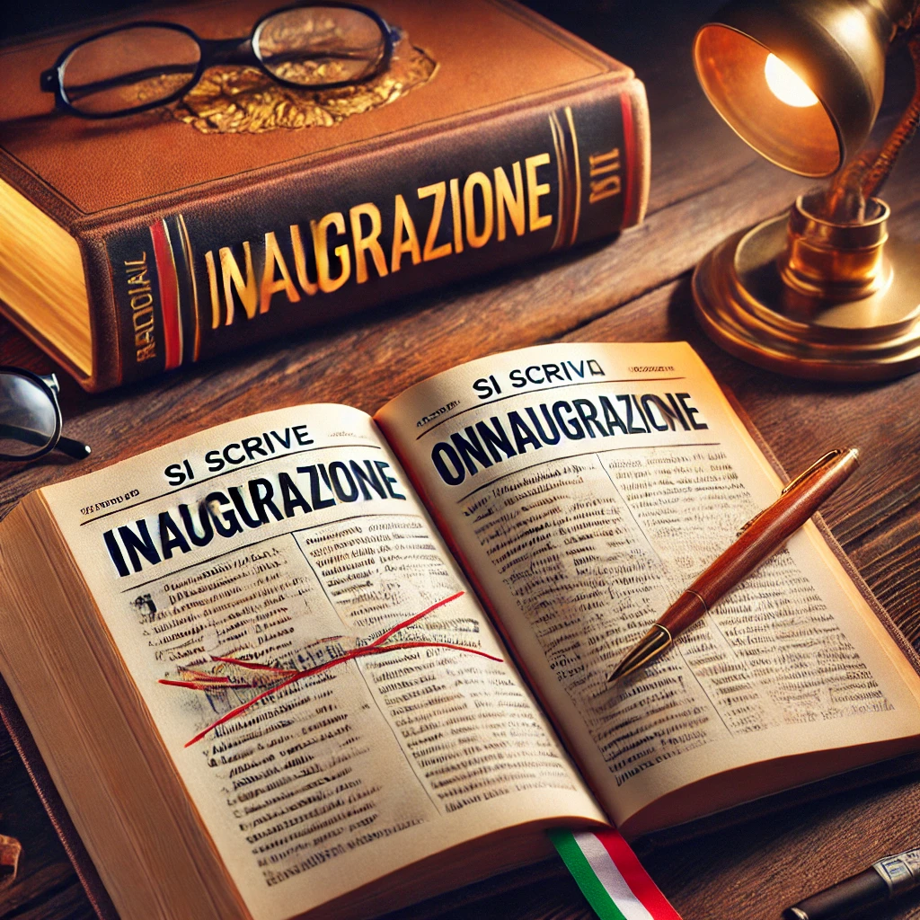 Si scrive Inaugurazione o Innaugurazione Si scrive Inaugurazione o Innaugurazione