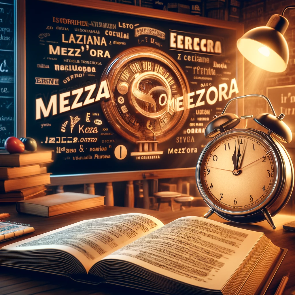Si scrive Mezz'ora o mezzora Si scrive Mezz'ora o mezzora