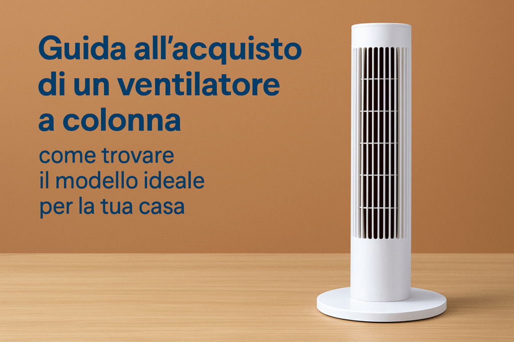 Guida all'acquisto di un ventilatore a colonna Guida all'acquisto di un ventilatore a colonna