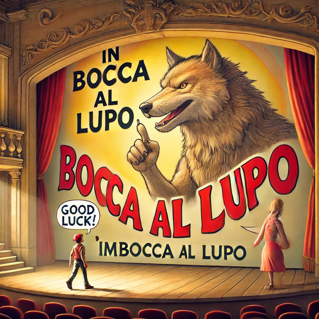 Si scrive In bocca al lupo o Imbocca al lupo Si scrive In bocca al lupo o Imbocca al lupo