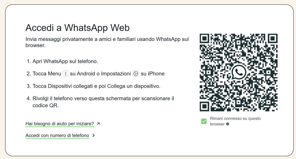 Come usare WhatsApp Web Come usare WhatsApp Web
