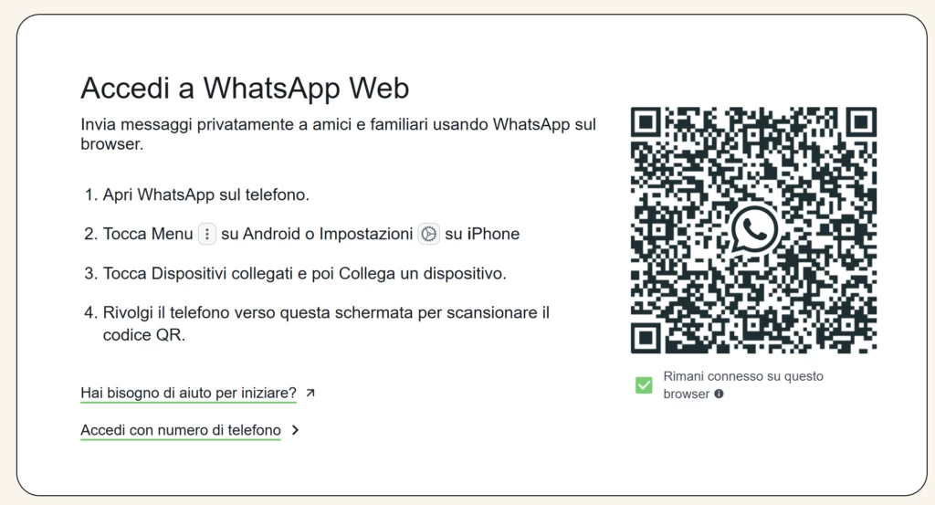 Come usare WhatsApp Web Come usare WhatsApp Web