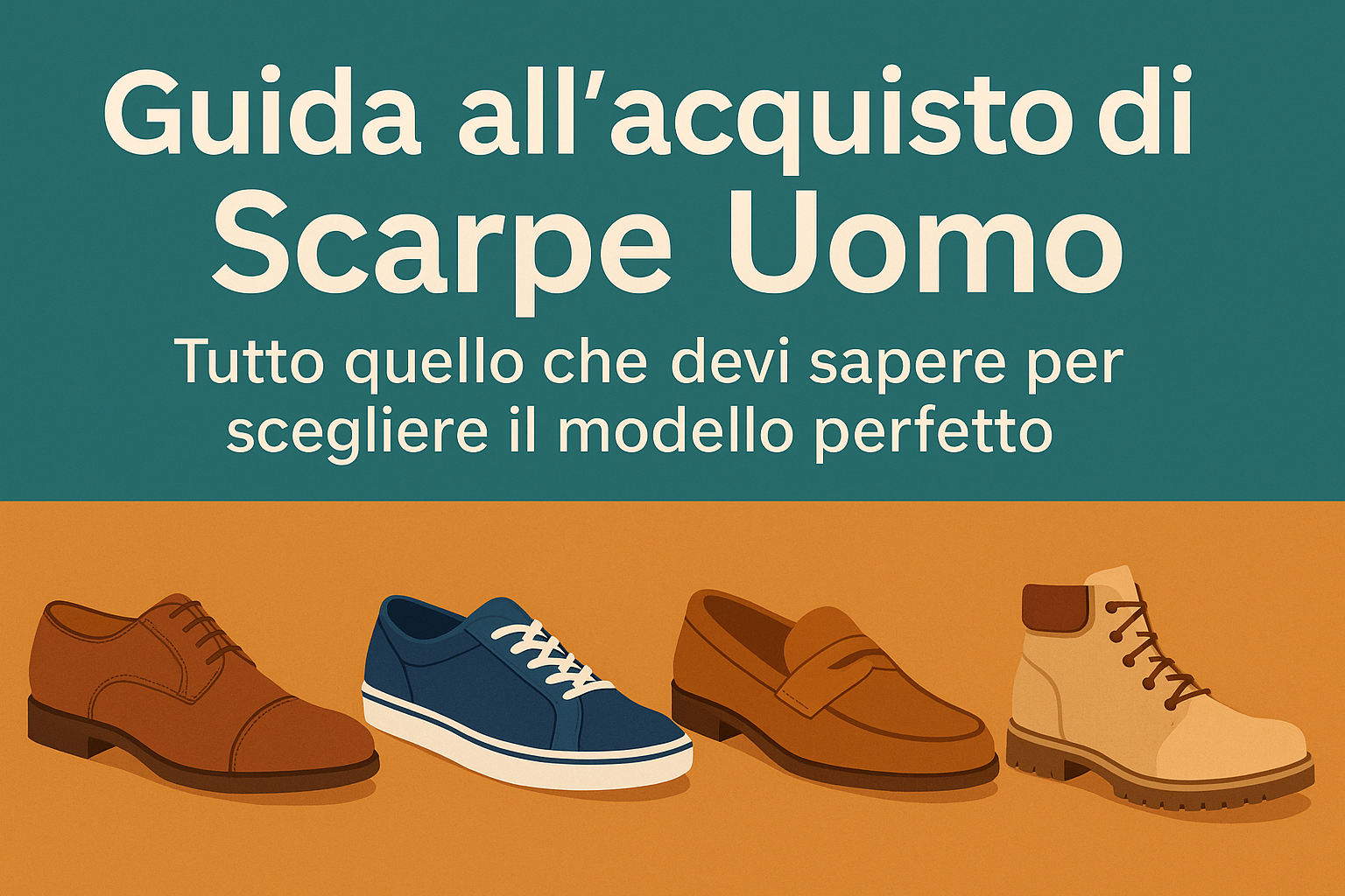 Guida all'acquisto di scarpe uomo