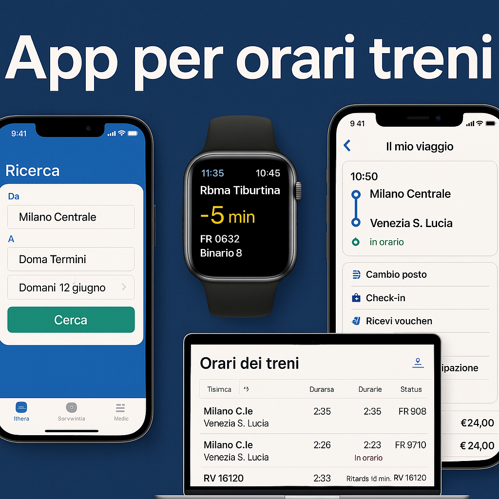 App per orari treni