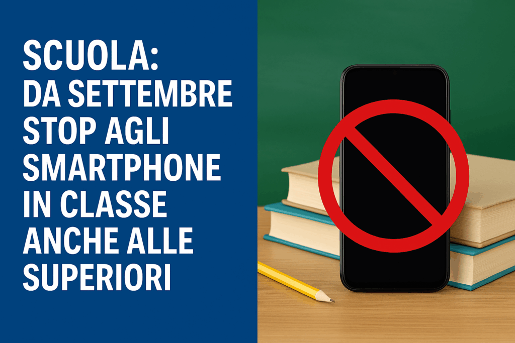 Stop agli smartphone nelle 
