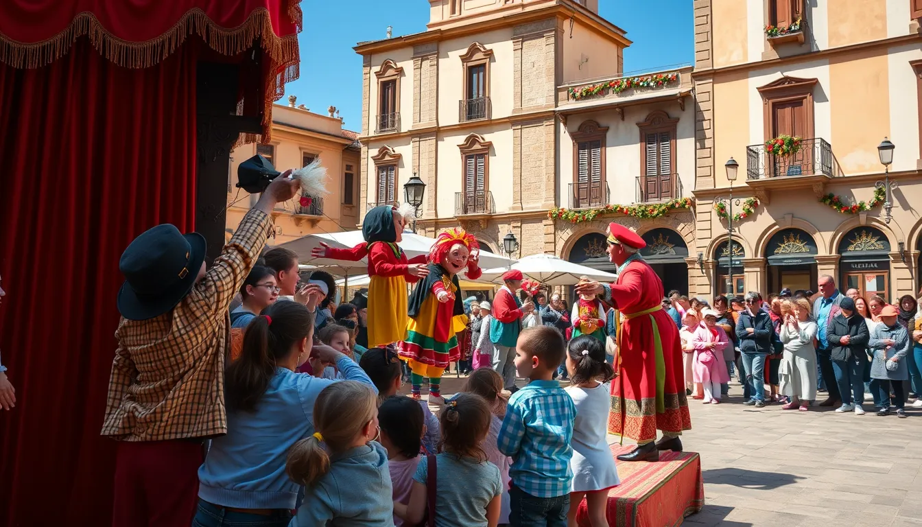 A Castelbuono “L’infanzia di Orlando”: in Piazza Margherita lo spettacolo dei Pupi Siciliani